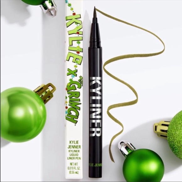 Kylie x Grinch Olive Liquid Kyliner Pen NWT - Picture 6 of 11